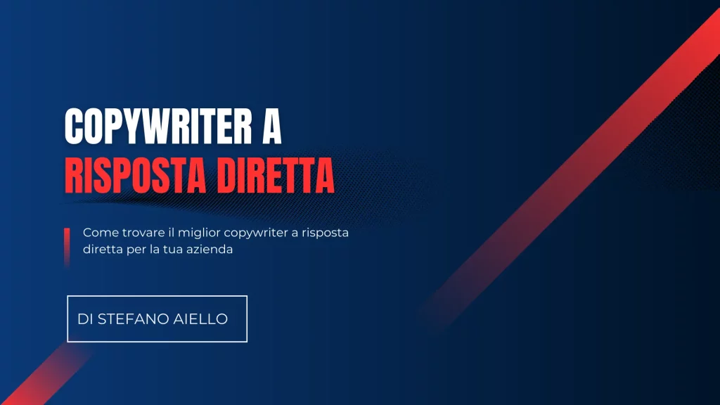 Copywriter a risposta diretta 1