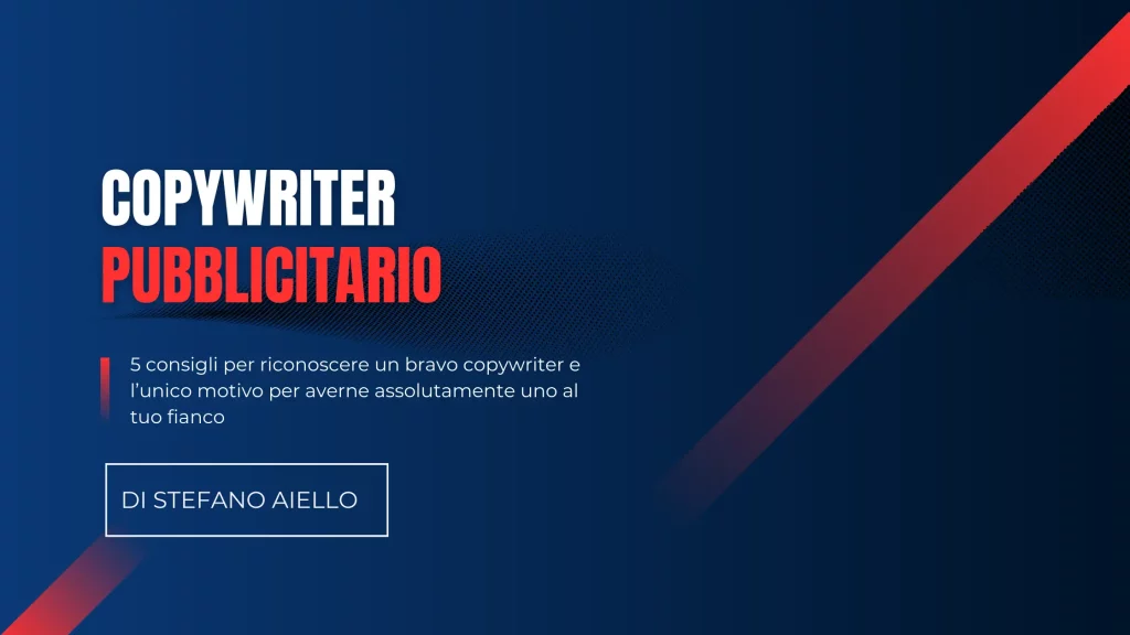 Copywriter pubblicitario 1