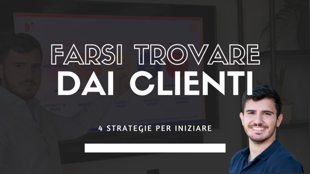 Come farsi trovare dai clienti 4 strategie