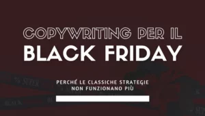 copywriting per il black friday