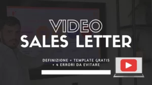 video sales letter script template gratis