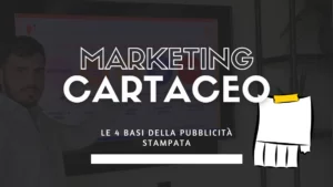 marketing cartaceo pubblicità stampata